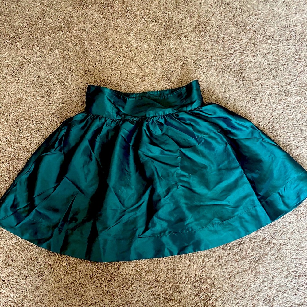 Polyester Mermaid Green circle skirt